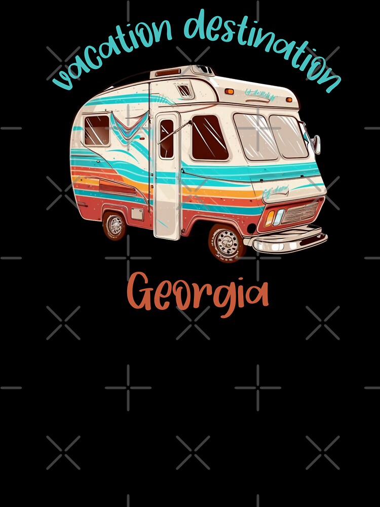 Vacation Destination Georgia T-Shirt by MarqisStudio