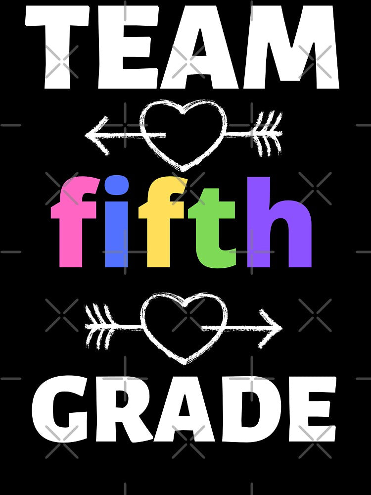 team 5th grade teacher tee teacher gift by Rahhal