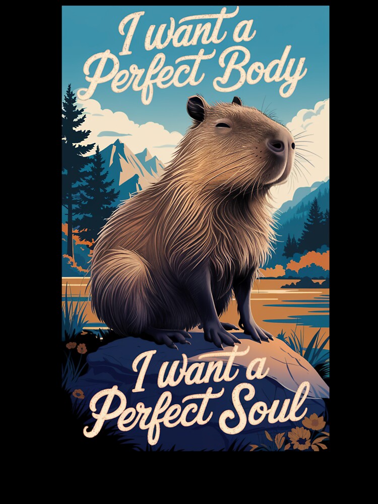 I Want A Perfect Body I Want A Perfect Soul T-Shirt by Buntrockstore