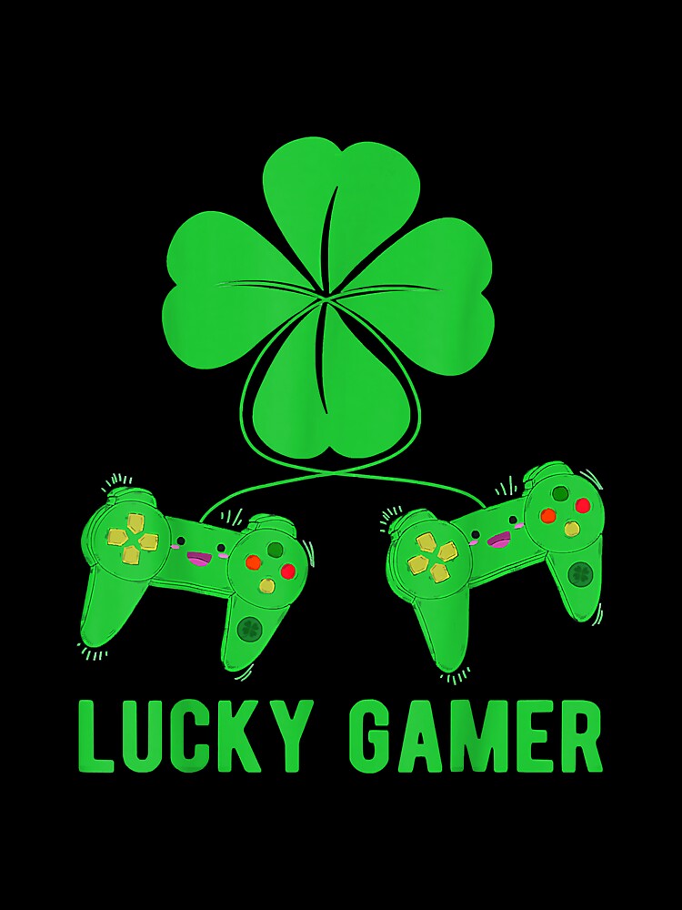 Lucky Gamer Clover Video Game by linhchau98