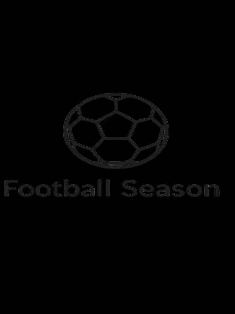 Football Season | Minimalist Soccer Graphic Tee by ArthUpscale
