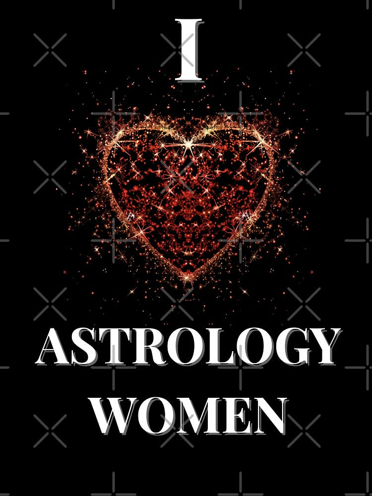 Love Astrology Women – Celestial Heart Star Design by Zodilite