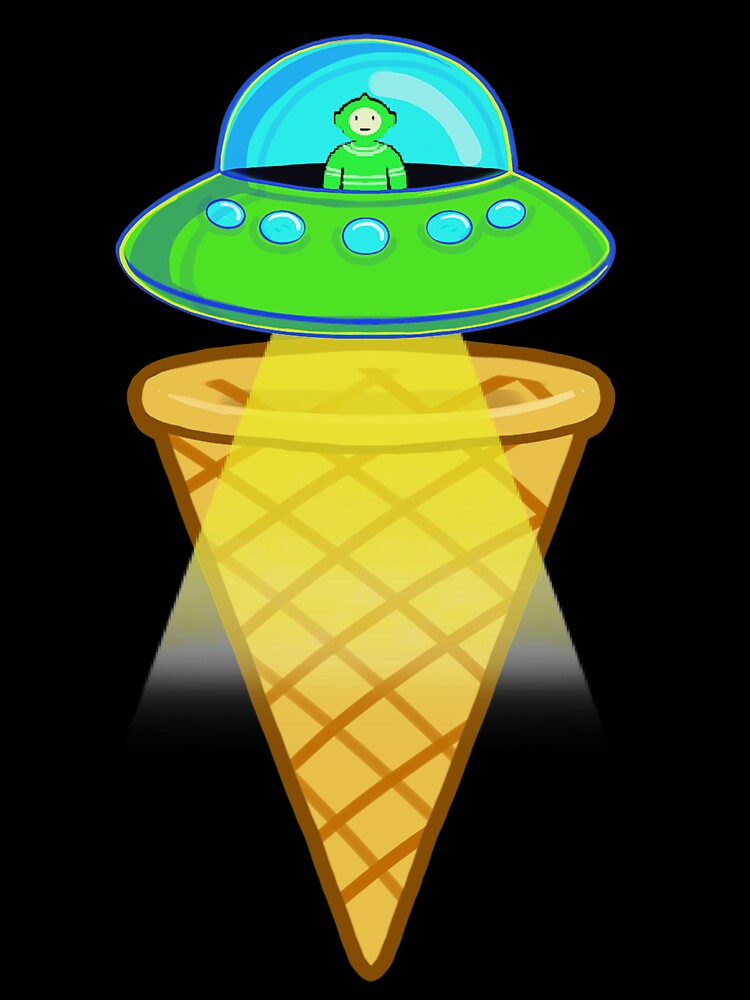 Funny UFO Shirt , Alien T Shirt,  Alien Abduction, UFO Sticker, Water bottle, Laptop, Cars, Notebook, Phones by juartshop