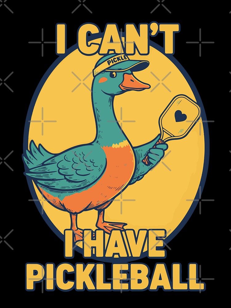 Pickleball I Cant I Have Pickleball Funny Player by LuminOrb