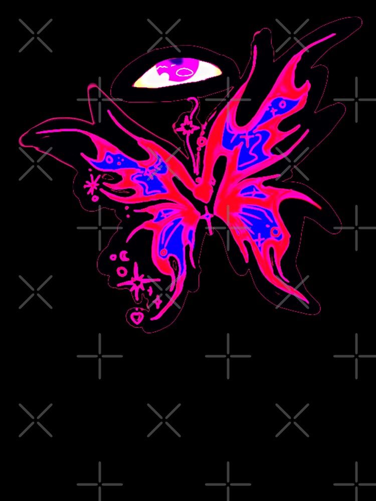 eyeball butterfly by t00thfarm