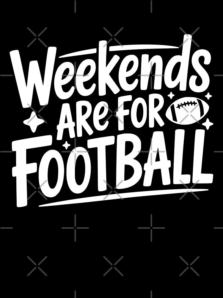 Weekends Are For Football by theartfulaspie
