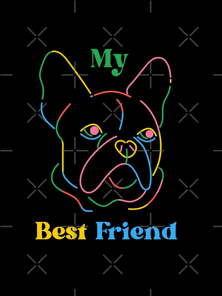 My Best Friend Art Design by Ghanshyam butik