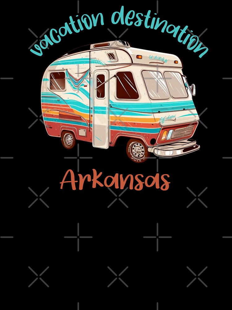 Vacation Destination Arkansas T-Shirt by MarqisStudio