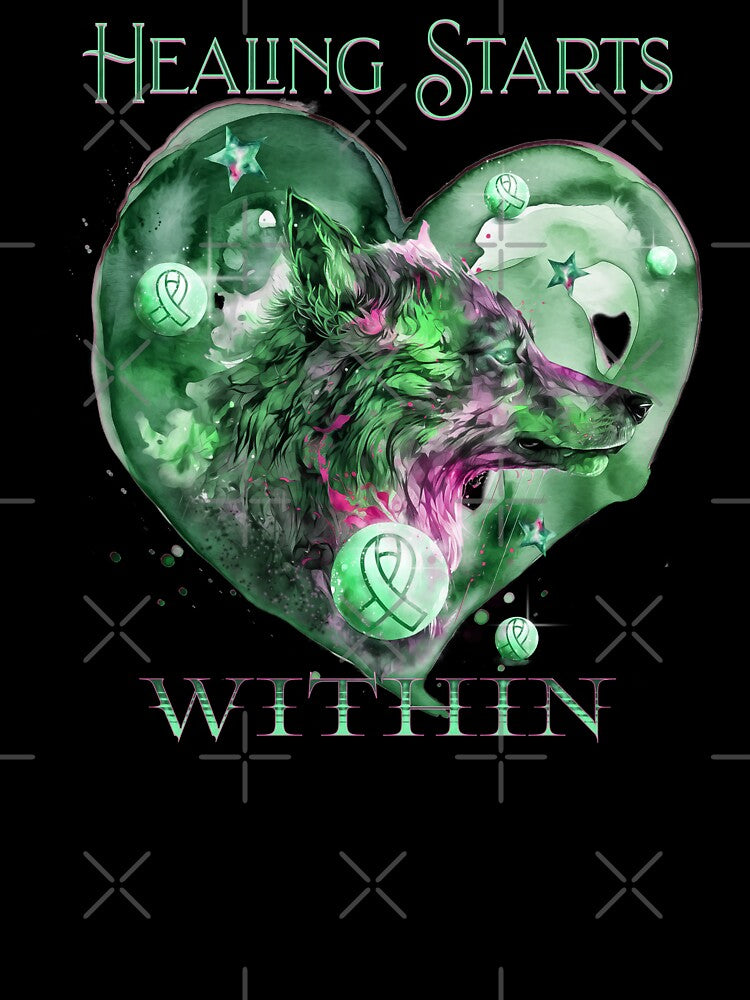 Mental Health Awareness Healing Starts Within by MythikCreationz