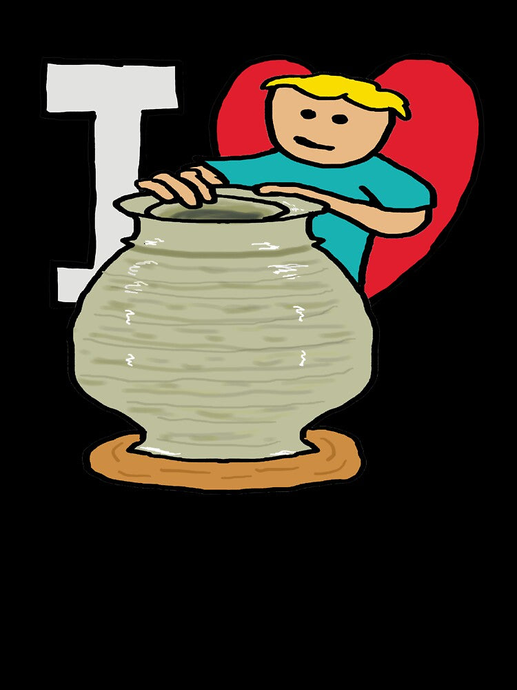 I Love Pottery by Mark-Ewbie