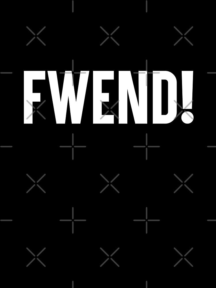 Fwend Funny Friend Humor Silly Joke Best Friend Gift by Say It With Ink