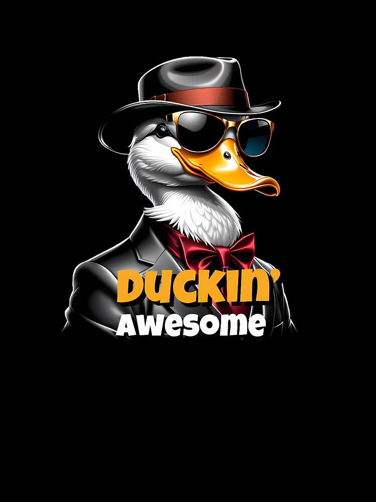 Duckin awesome funny duck by Philip Branecki
