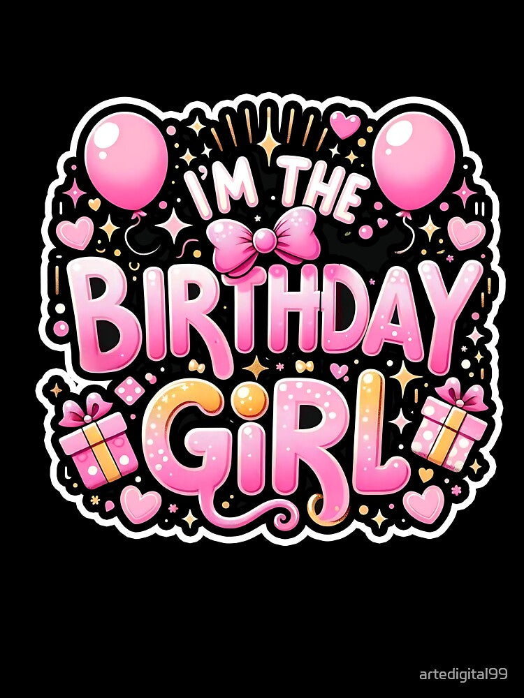 Birthday Girl Birthday Squad – Cute Party Graphic Design by artedigital99