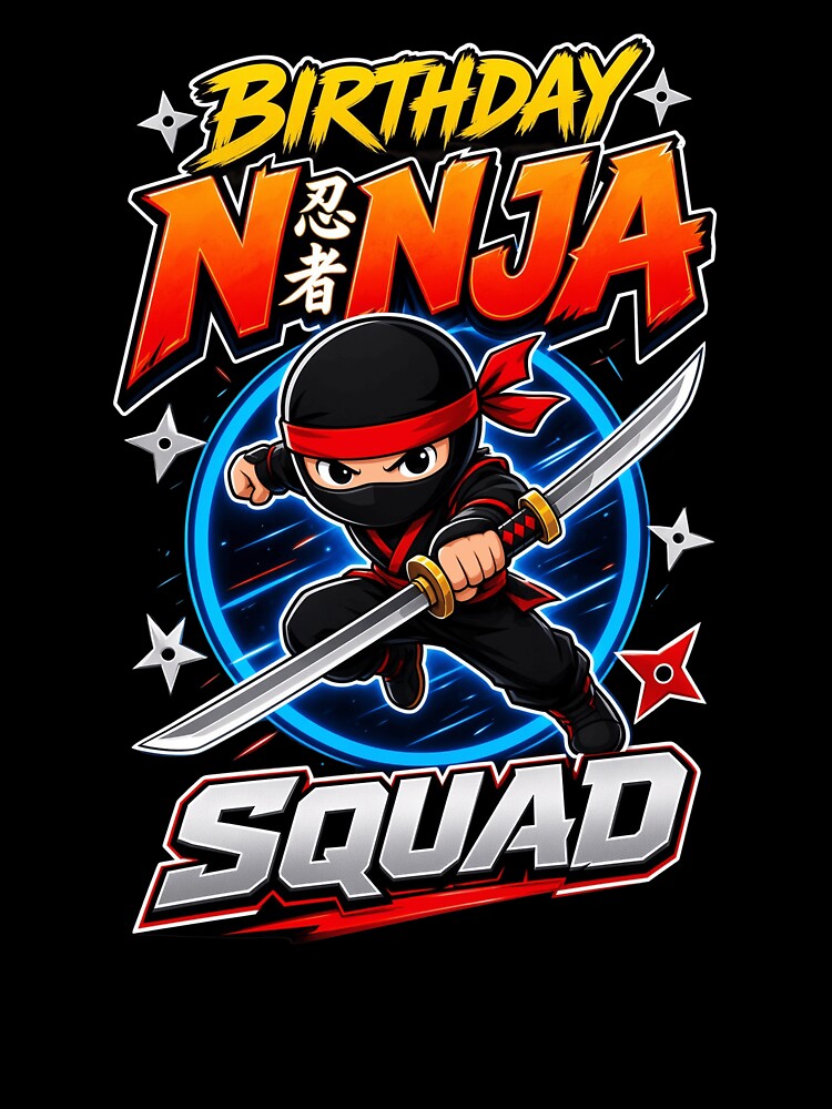 Birthday Ninja Squad by AgnesEllisQ