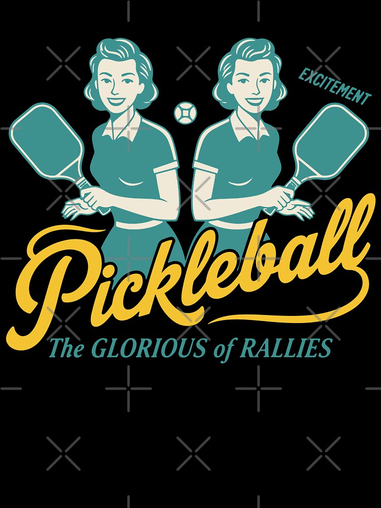 Pickleball The Glorious Of Rallies Funny Player by LuminOrb