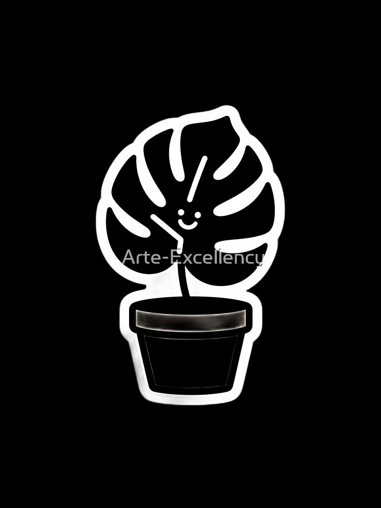 Monstera Mood: Potted Perfection by Arte-Excellency