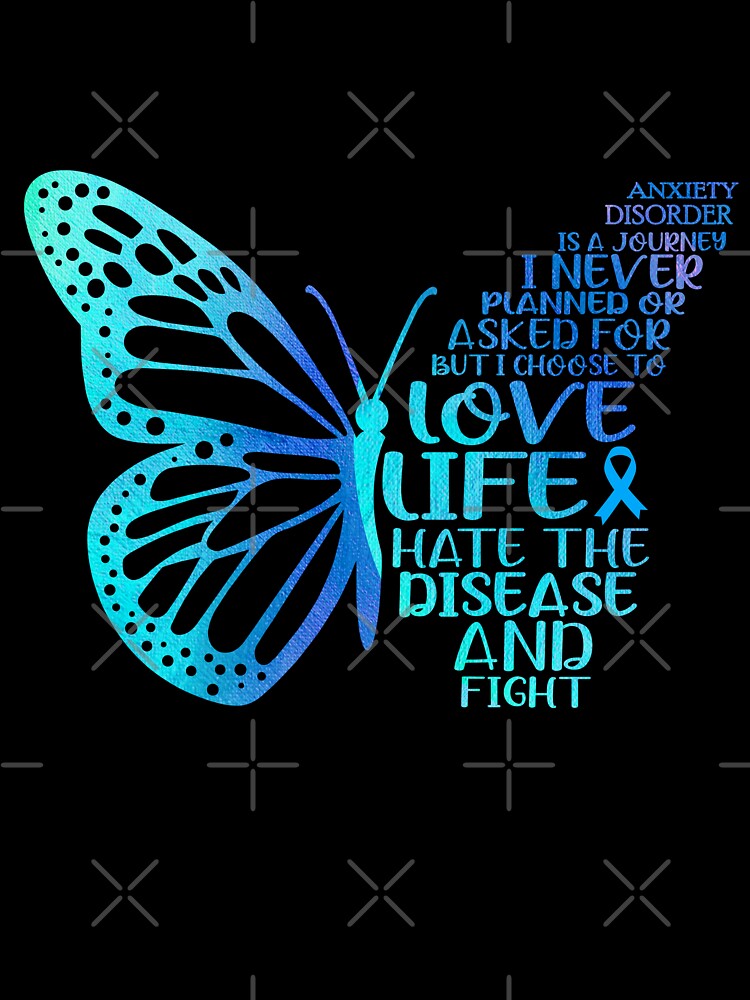 Anxiety Disorder is a journey I NEVER planned or asked for but i choose to LIVE LIFE hate the disease and FIGHT by KatMercerr
