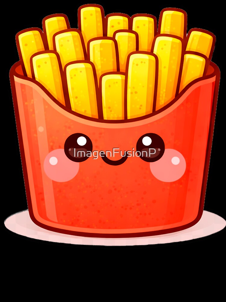 Cute Food Club French Fries Kawaii Food by ImagenFusionP