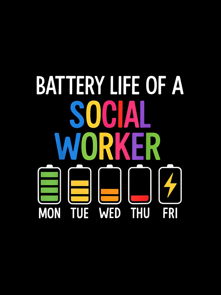 Battery Life of Social Worker Color by JohnVBurks