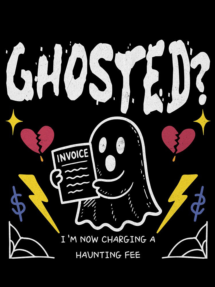 Healing But Still Stalking – Funny Sad Girl Skeleton Design by Honominu