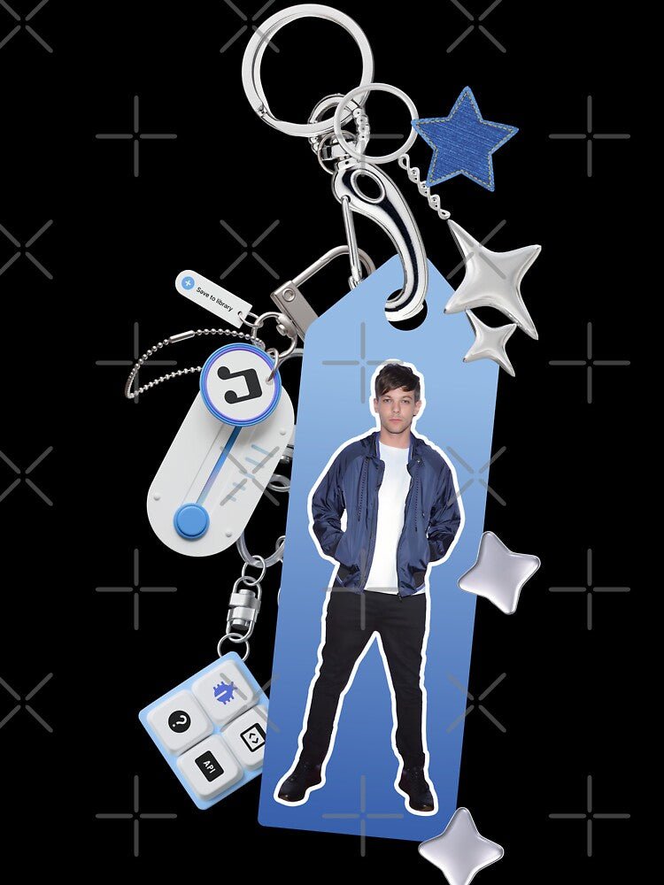 Louis Tomlinson Keychain Aesthetic by mauraurus