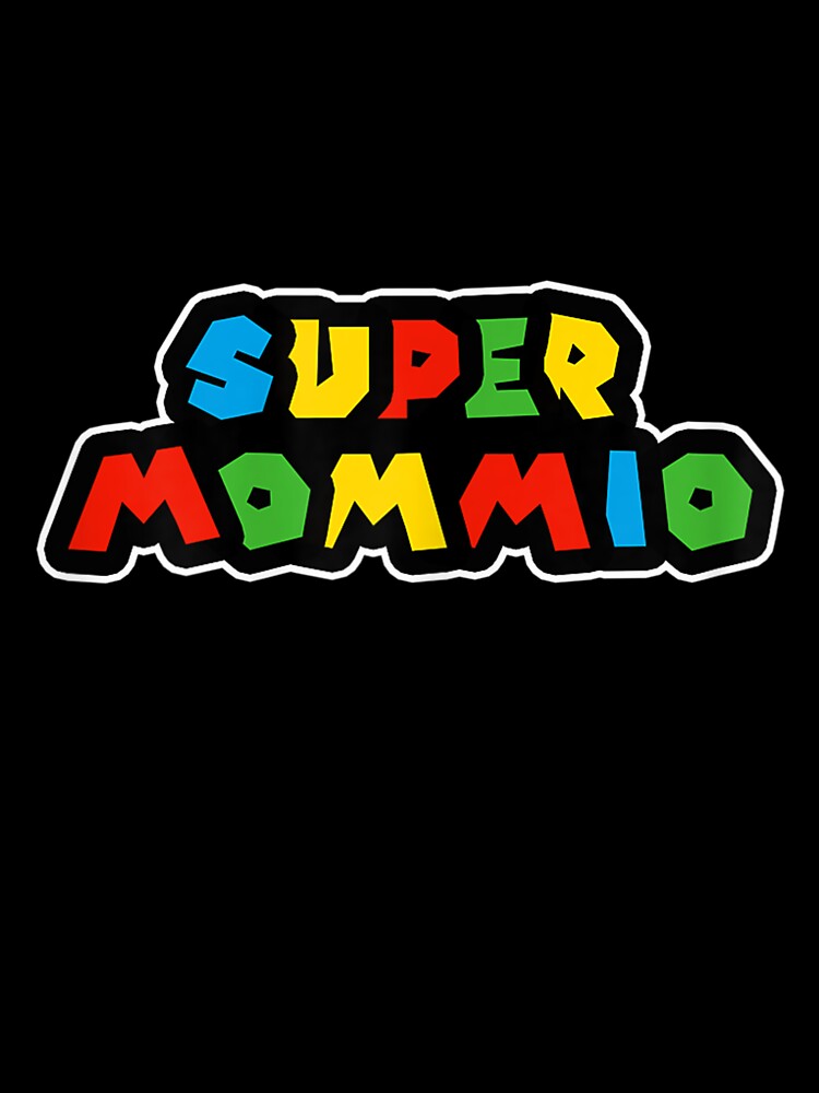 Womens Super Mommio Funny Nerdy Mommy Mother by Orbanerik