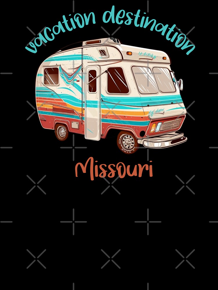 Vacation Destination Missouri T-Shirt by MarqisStudio
