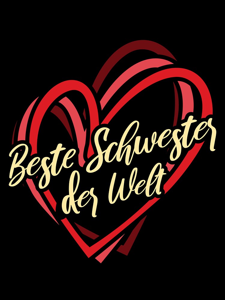 Siblings Best Sister in the World Sweetheart by JaRiba