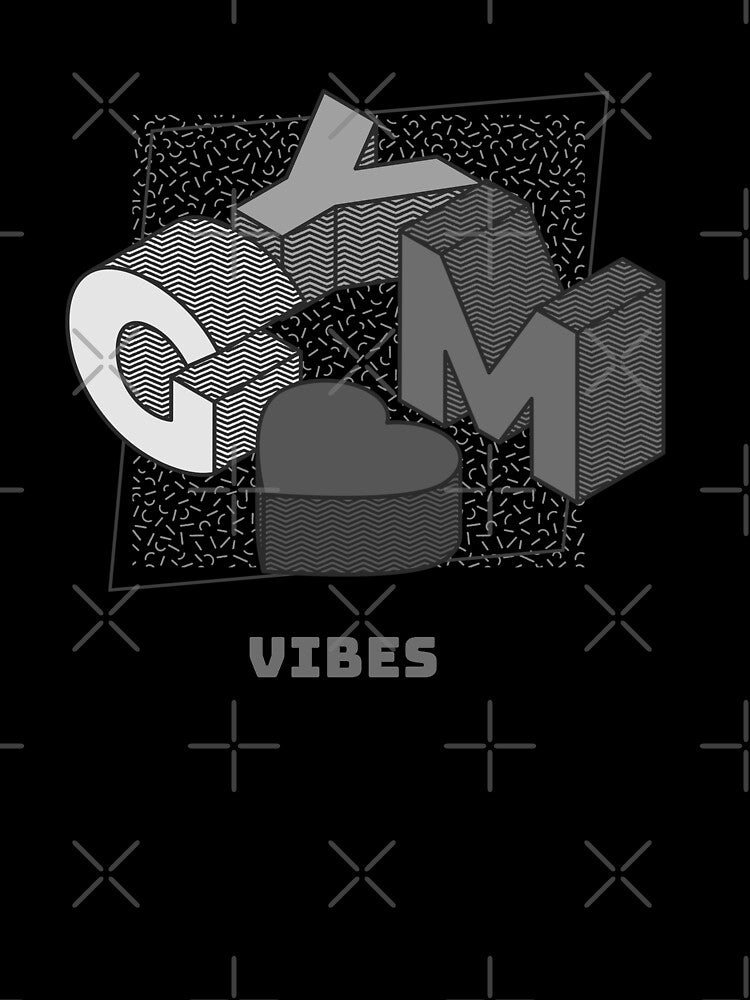 GYM Vibes- Isometric Letters by joabaj