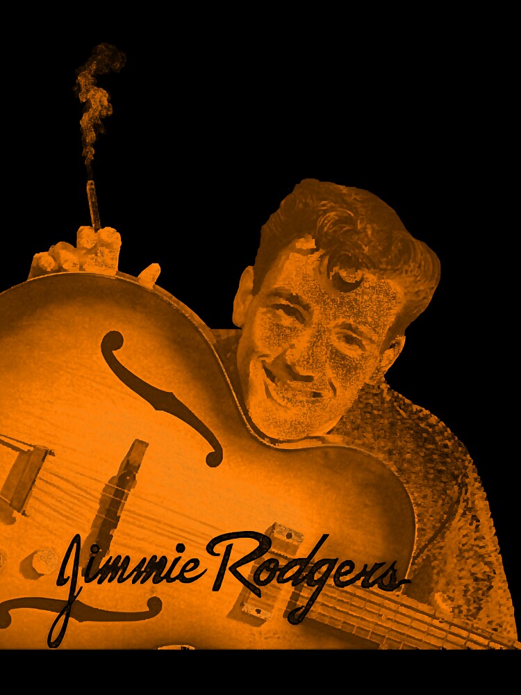 Jimmie Rodgers  Classic Country Legend Sepia Tribute by TaiSump
