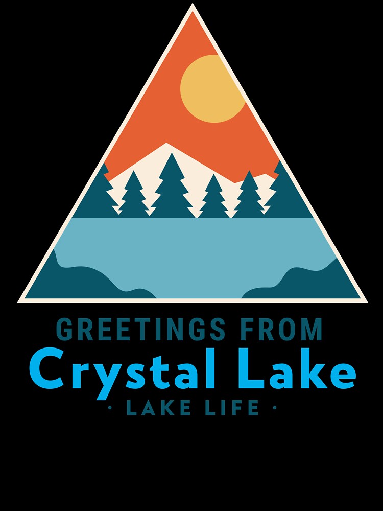 Greetings From Crystal Lake by ThreadMosaicCo
