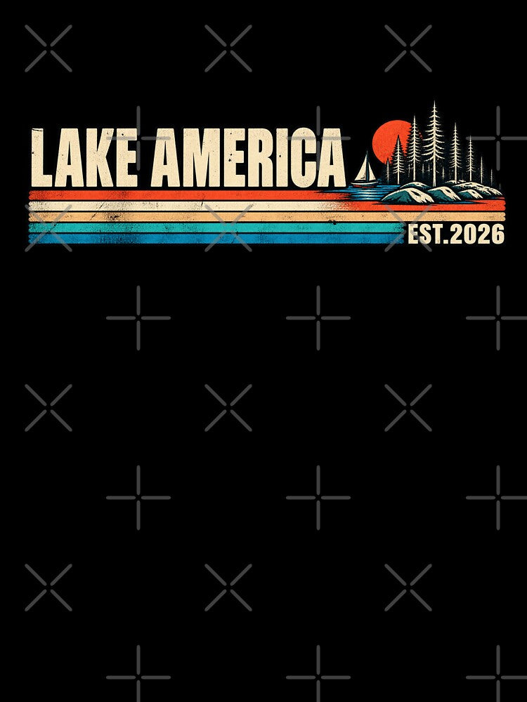 Lake America Vintage Outdoors by first-shirt ⭐ ⭐ ⭐ ⭐ ⭐