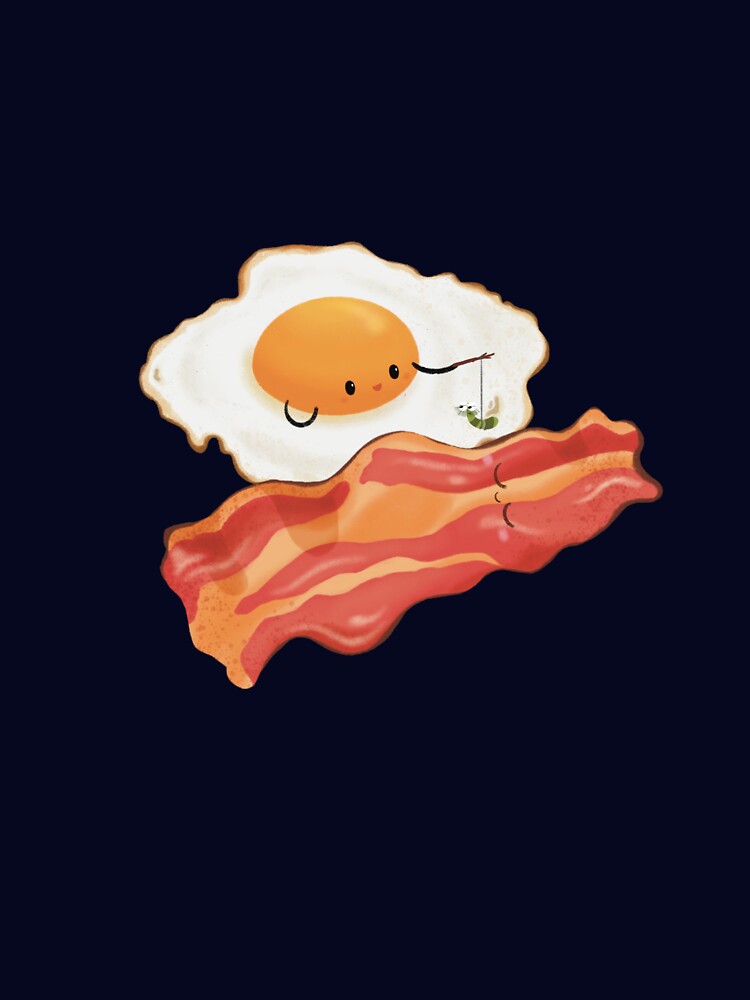 Happy bacon and egg by Mindful Ladybird