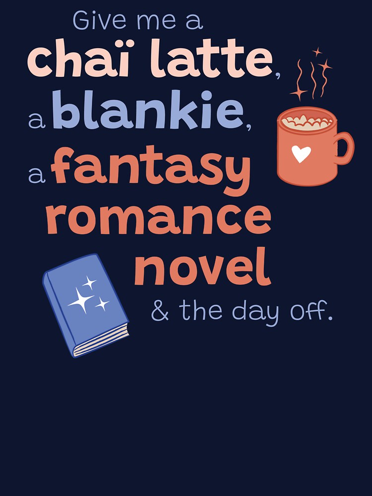 Chai latte + Romantasy - Fantasy romance reader and chai latte fan by avec magie