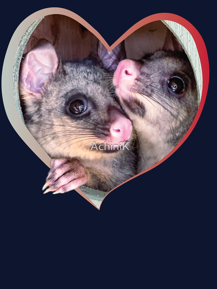 Brushtail possum love by AchiniK