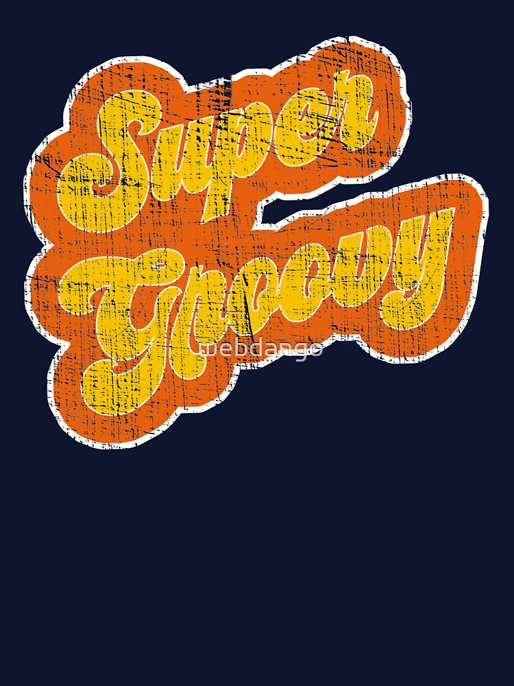 Vintage 1970s Style Super Groovy by webdango