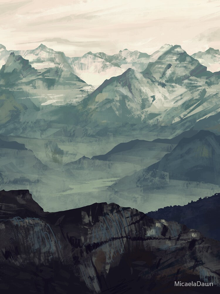 Mountain Fog by MicaelaDawn Unisex