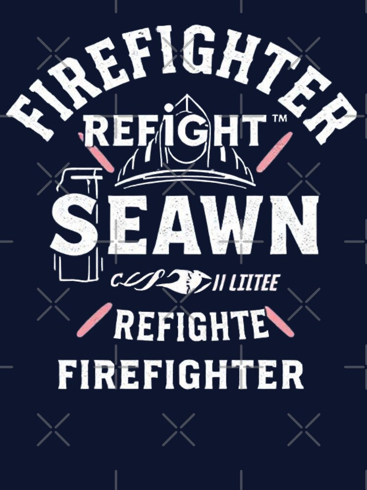 seawn firefighter classic tshirt by anandsiva2703
