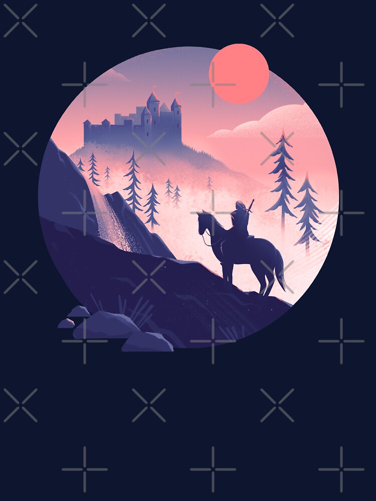 Geralt's on a sunset ride by anniko-story Unisex