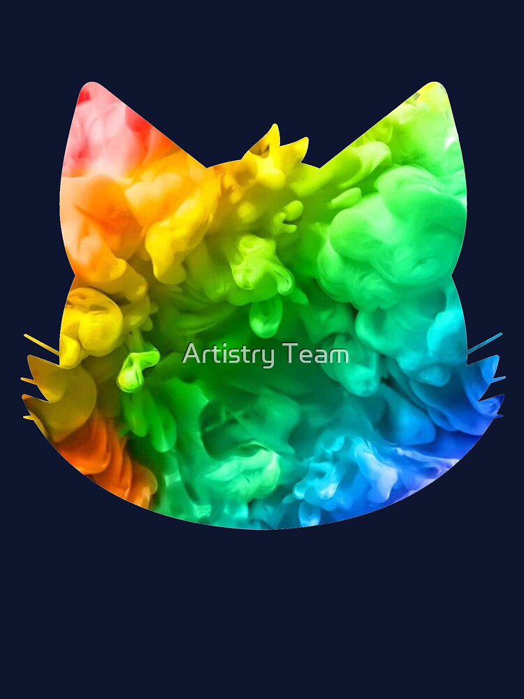Abstract cat art by Artistry Team