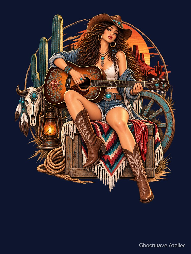 cowgirl with music by Ghostwave Atelier
