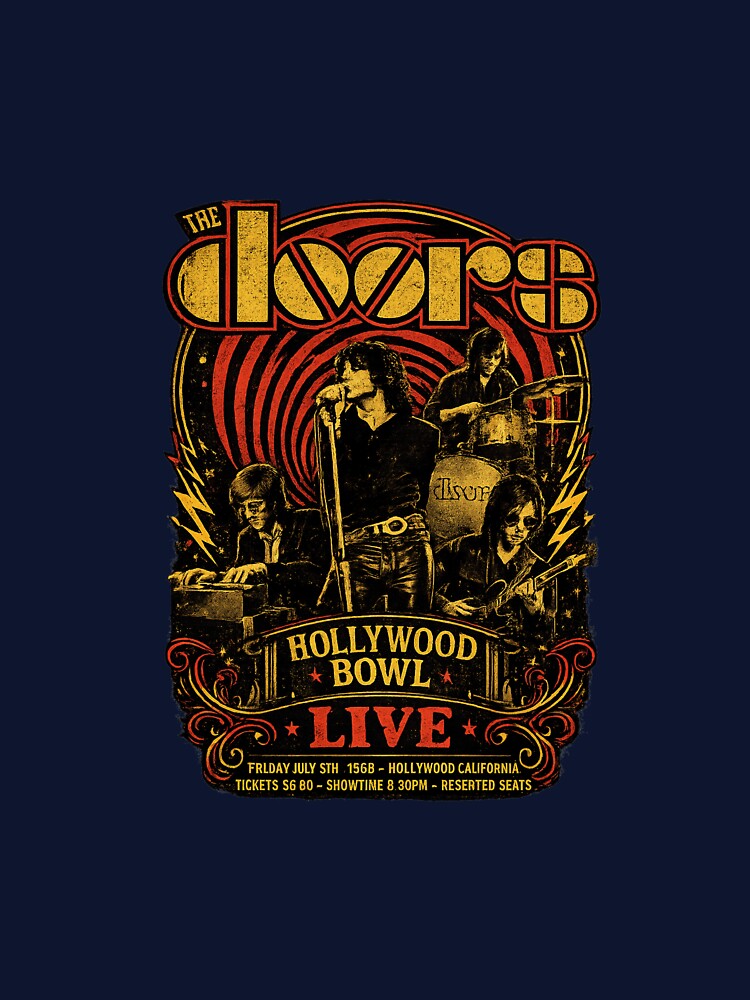 Vintage Psychedelic Rock Concert Graphic T-Shirt | Retro 70s Music Poster Aesthetic by lavide3