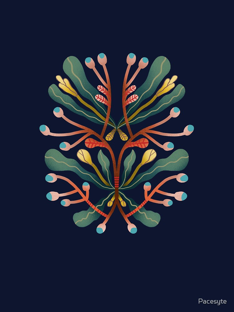 Botanical symmetry  composition by Pacesyte