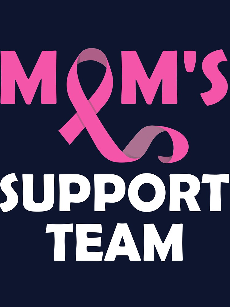 Mom 's support team Pink ribbon by mmos