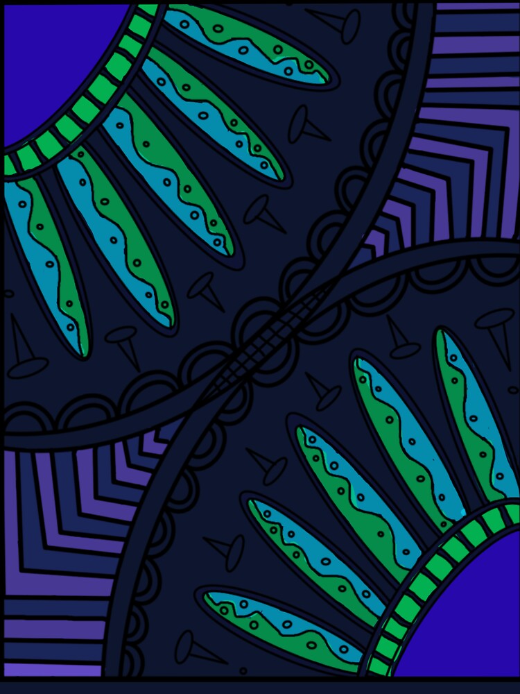 Geometric art works 33 by MarleyKolArt