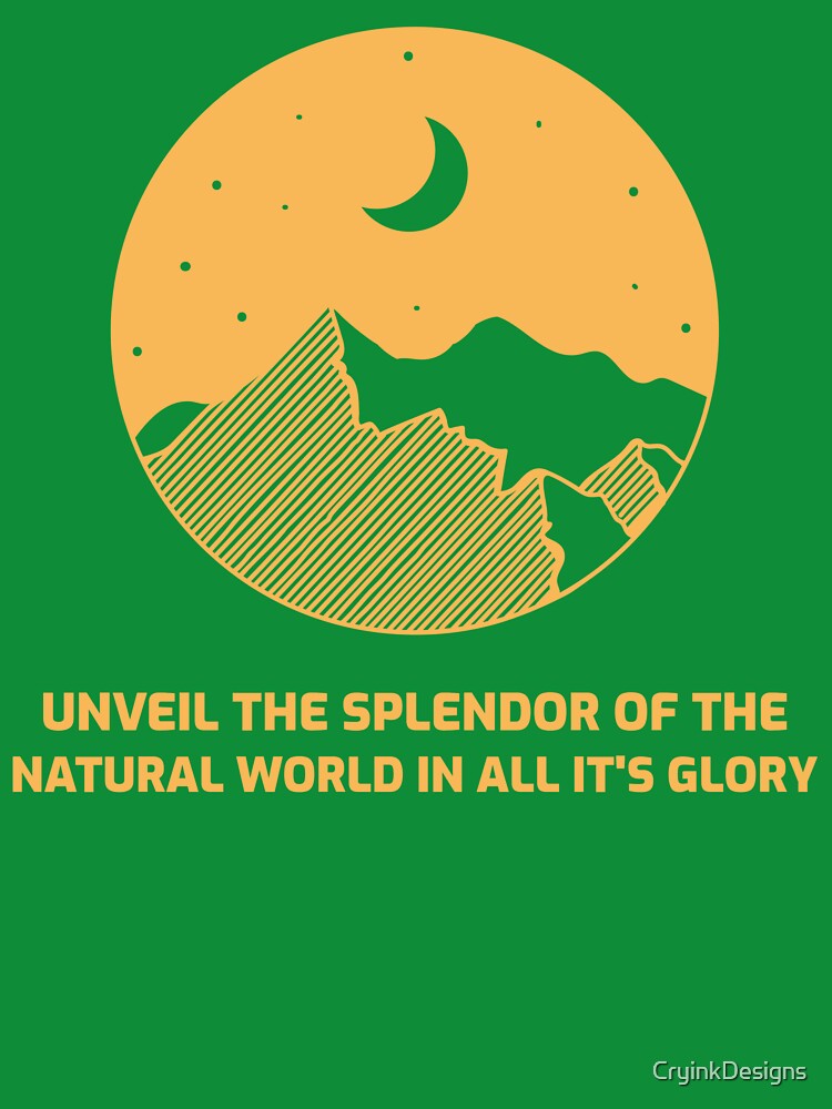Unveil The splendor of the natural world in all it's glory by CryinkDesigns