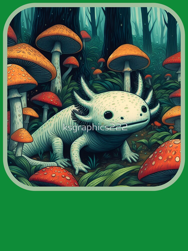 Axolotl Art #48 | Axolotl Lovers by ksgraphics222