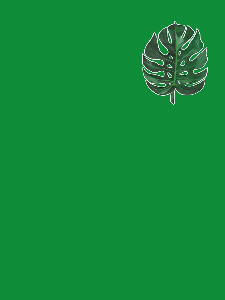 Monstera Leaf by art by hannah lang