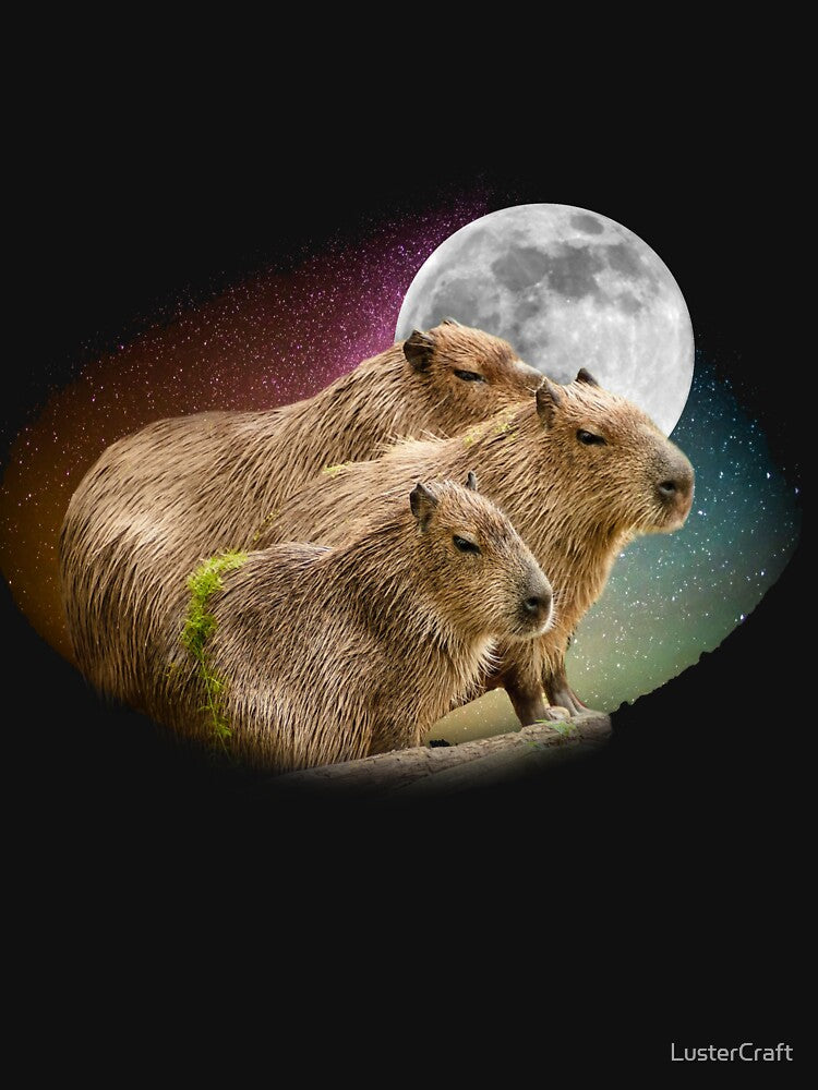 Capybara Family Gift by LusterCraft