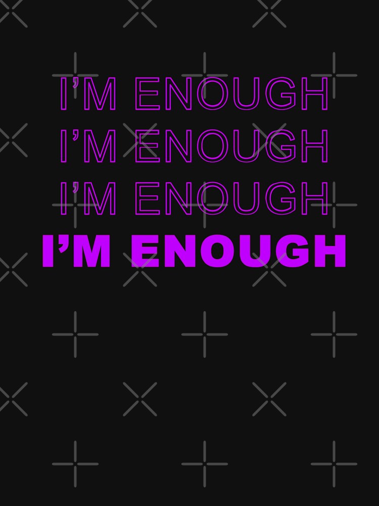 You are good enough Cotton Tote Bags by Sesame1195